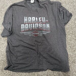 Harley-Davidson Charcoal T-Shirt with Logo